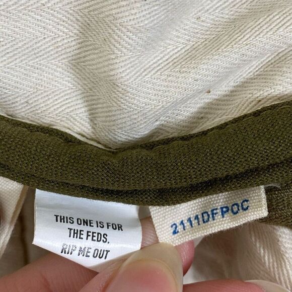 Taylor Stitch The Democratic Foundation Pant in Olive Cord Corduroy Pants 33 - Picture 7 of 9